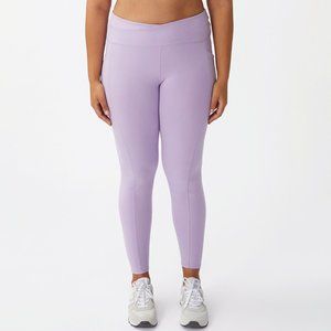 Cotton On Womens Ultra Soft Full Length Athletic Tight Pants Plus 12 Lavender